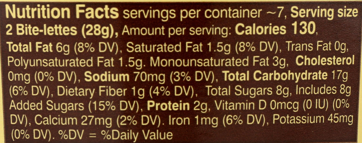 LAURAS WHOLESOME JUNK FOOD Vanilla Vanilla Breakfast Bite-Lettes, 7 OZ