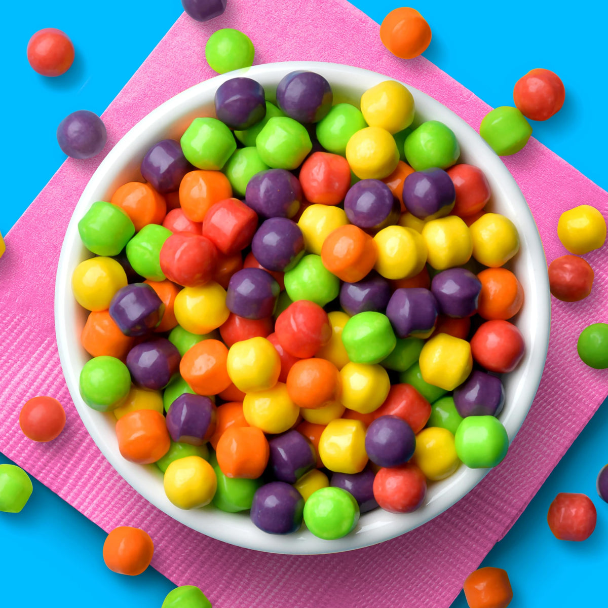 SweeTARTS Mini Chewy, Candy, Mixed Fruit, 1.8 oz, 24 count