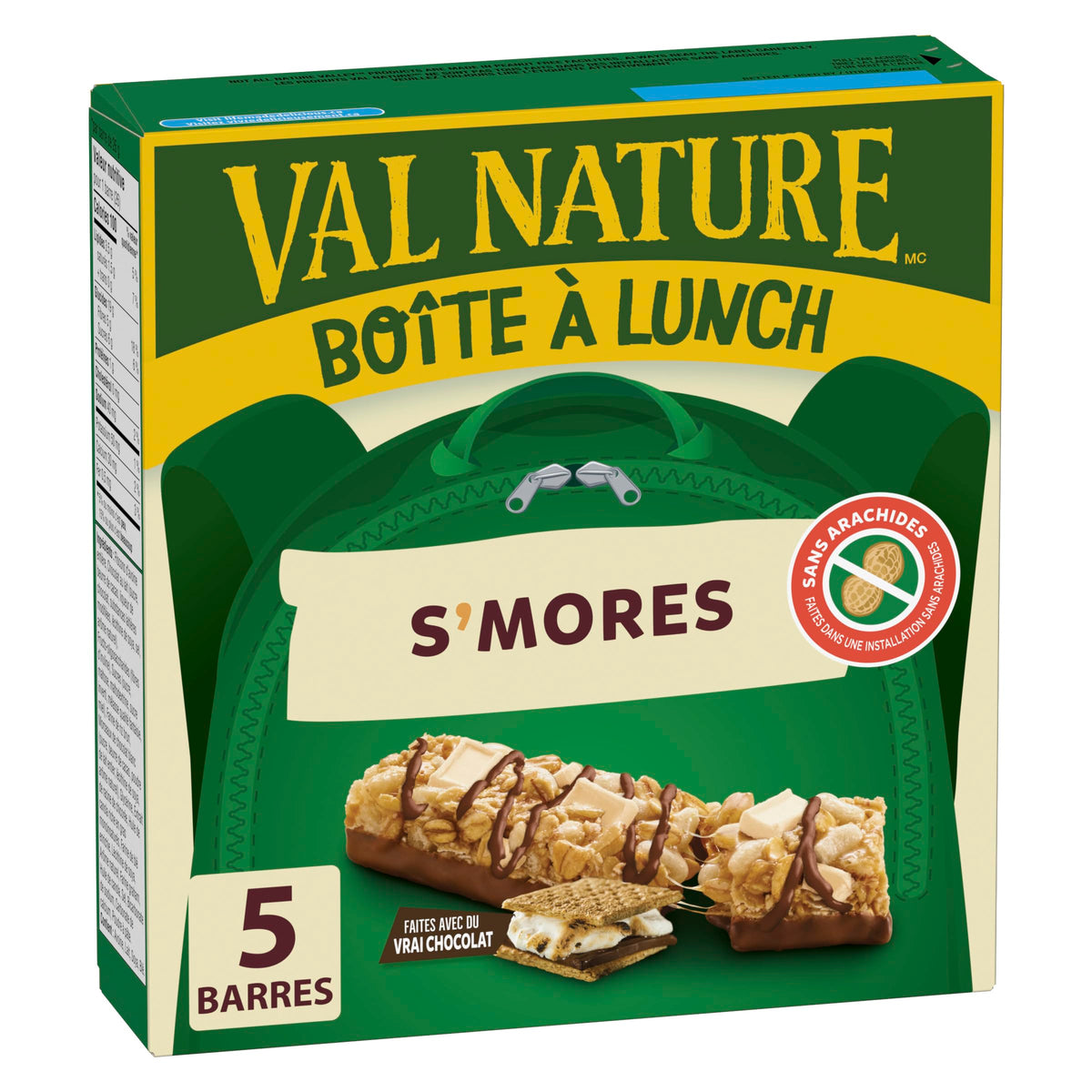 NATURE VALLEY, Lunchbox S'mores Granola Bars, 130g/4.6oz, (Imported from Canada)