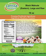 Black Walnuts (Eastern), Large and Raw (16 oz, ZIN: 526040)