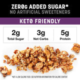 KIND Zero Added Sugar Granola, Caramel Mocha Nut, Gluten Free, Low Sugar, Keto Snacks, 5g Protein, 8oz, 5 Count