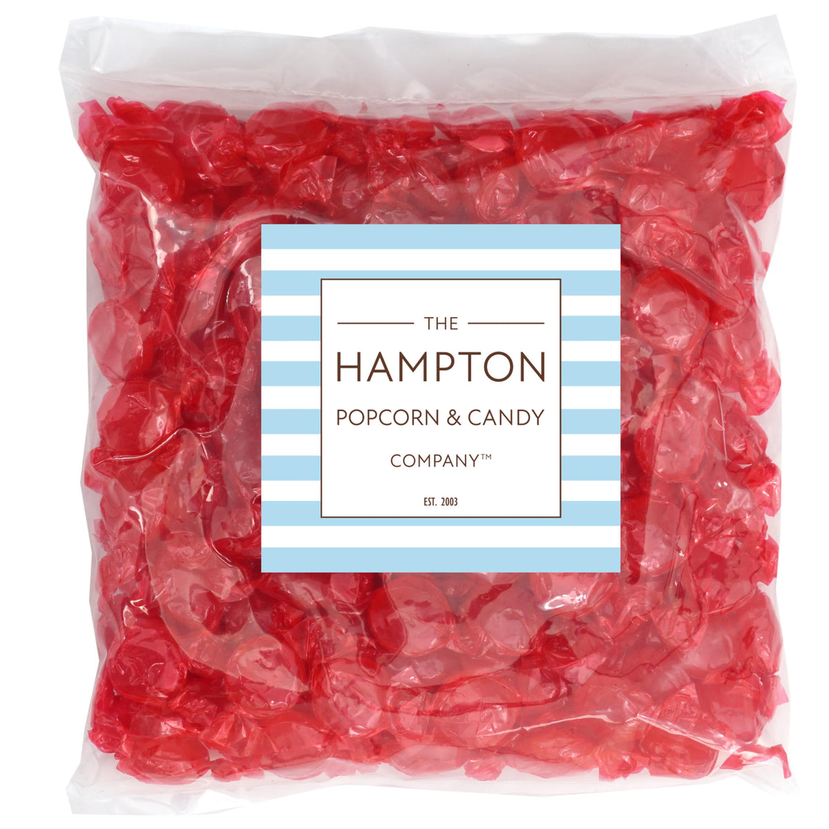 Arcor Cinnamon Discs Hard Candy, 2 Pound Bulk Candy (Approx. 150 pcs.), Cinnamon, Red Candy
