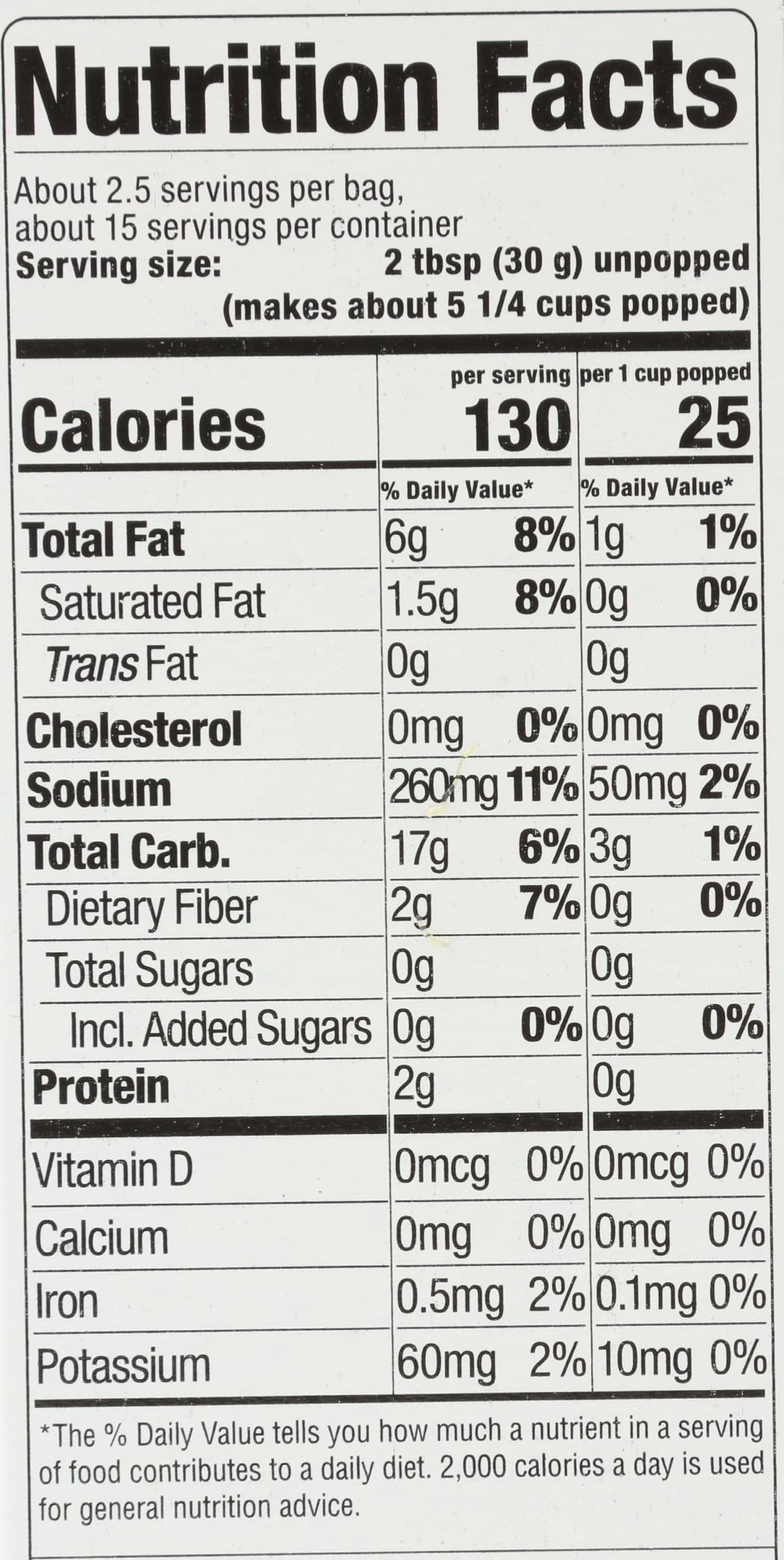 Skinny POP Sea Salt Microwave Popcorn, 16.8 OZ