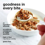 KIND Zero Added Sugar Granola, Caramel Mocha Nut, Gluten Free, Low Sugar, Keto Snacks, 5g Protein, 8oz, 5 Count