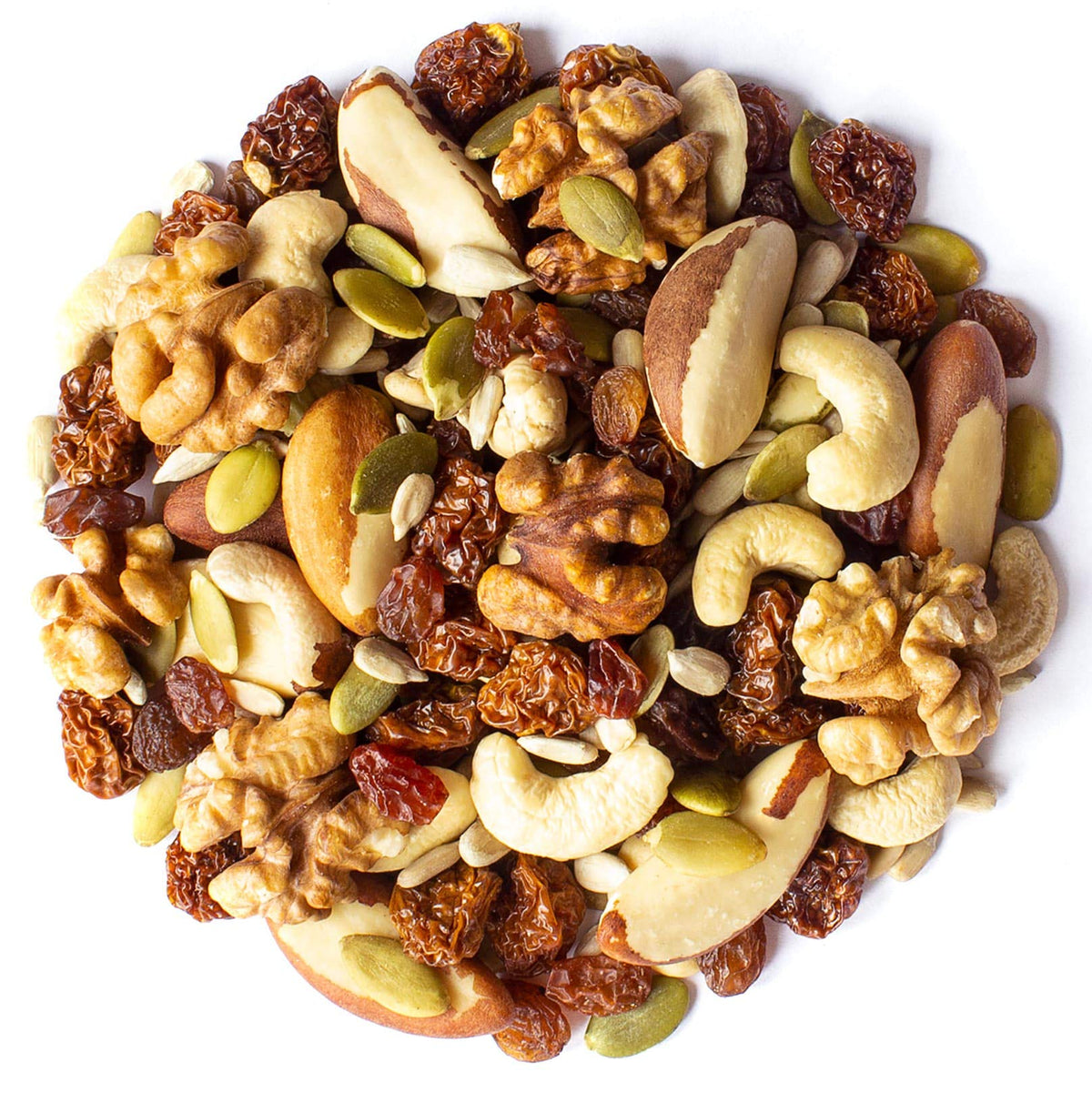 Organic Vitality Snack Mix, 1 Pound - Raw and Non-GMO Trail Mix Contains Golden Berries, Raisins, Brazil Nuts, Cashews, Walnuts, Pumpkin Seeds