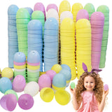 Fillable Easter Eggs 2000-Pack, Pastel Colorful Bright Plastic Easter Eggs with Hinge, Perfect For Easter Egg Hunt, Surprise Egg, Easter Hunt