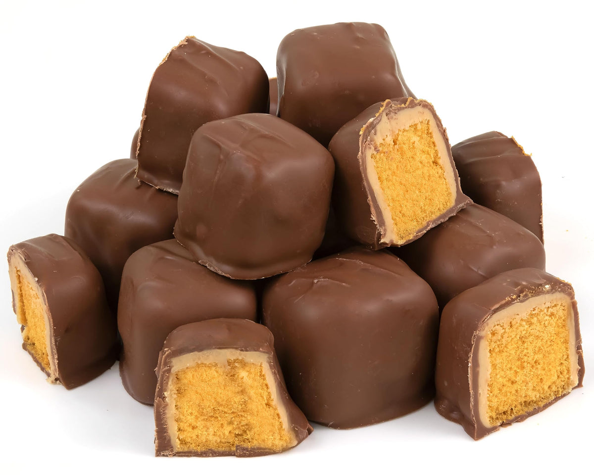 Peanut Butter Milk Chocolate Sponge Candy