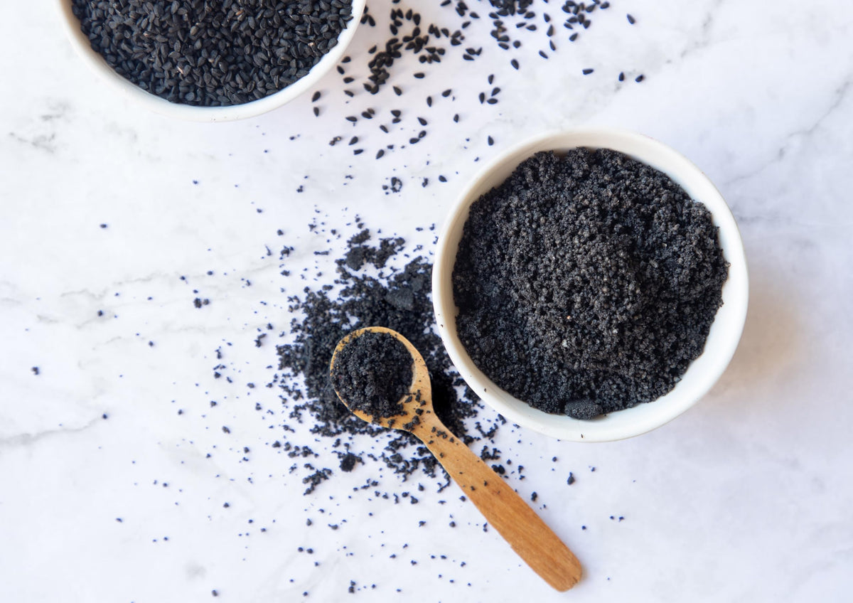 Organic Black Cumin Powder, 5 Pounds - Non-GMO, Pure, Raw, Kosher, Vegan, Non-Irradiated. Bulk Kalonji Spice. Great for Smoothies, Salads, Cooking