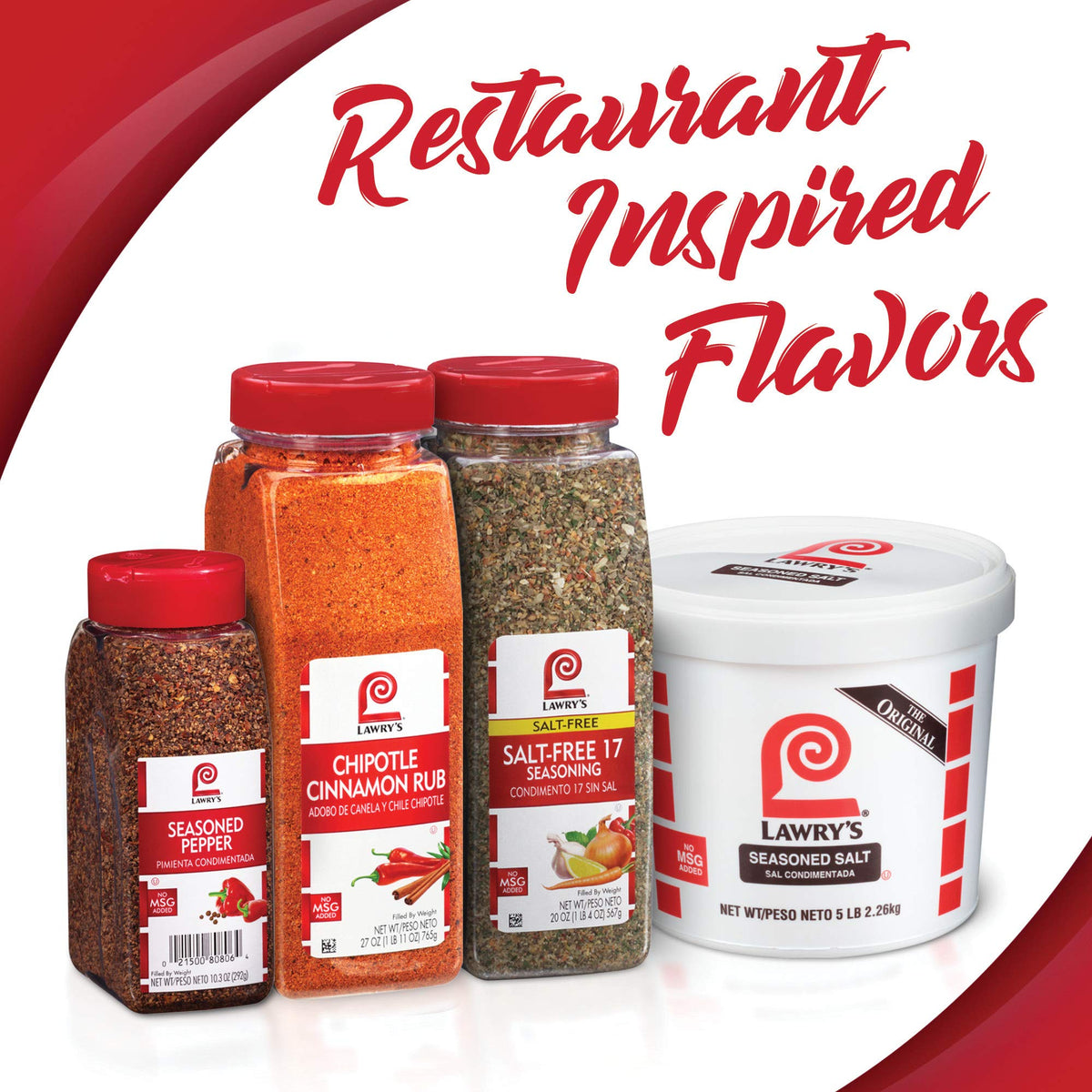 Lawry's Salt Free All Purpose Recipe Blend Seasoning, 13 oz - One 13 Ounce Container of Salt Free All Purpose Seasoning Blend, Versatile Spices