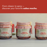 Patricia Quintana | Authentic Mexican Salsa Macha - Gourmet taste | Chili oil and Hibiscus | Handmade 100% Organic Ingredientes | Perfect Topping
