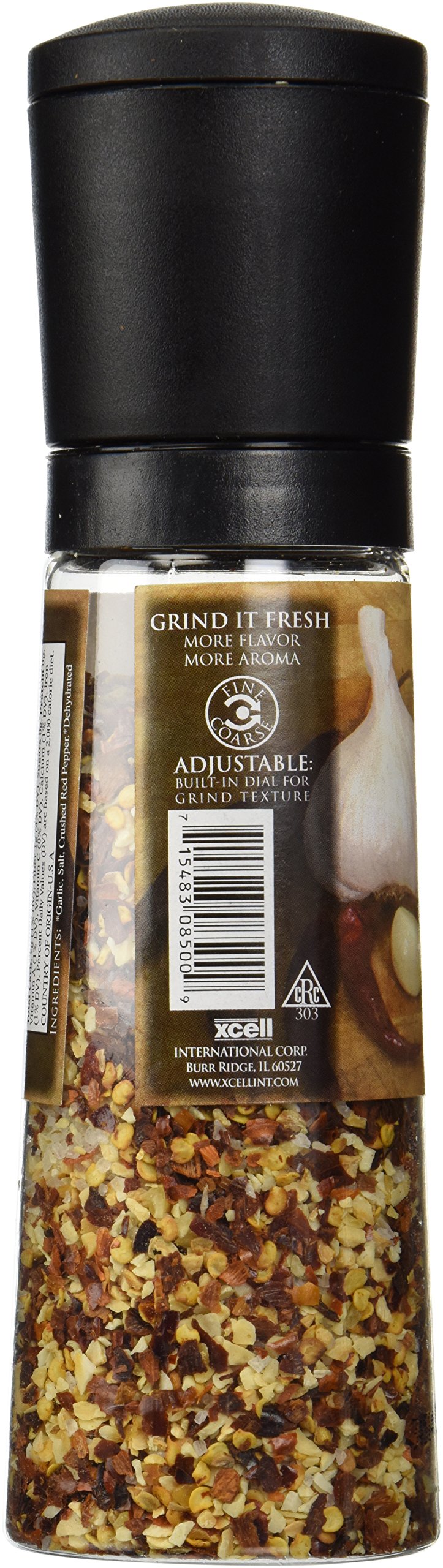 Dean Jacobs Grinder Spicy Garlic , 7.4-Ounce