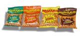 Nagaraya Cracker Nuts Assorted Bundle 4-Pack: Original, Barbecue, Garlic, Adobo