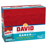 DAVID Sunflower Seeds, Ranch Flavor, 1.625 oz. (Pack of 12)
