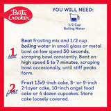 Betty Crocker Homestyle Fluffy White Frosting Mix, 7.2 Ounce (Pack of 6)