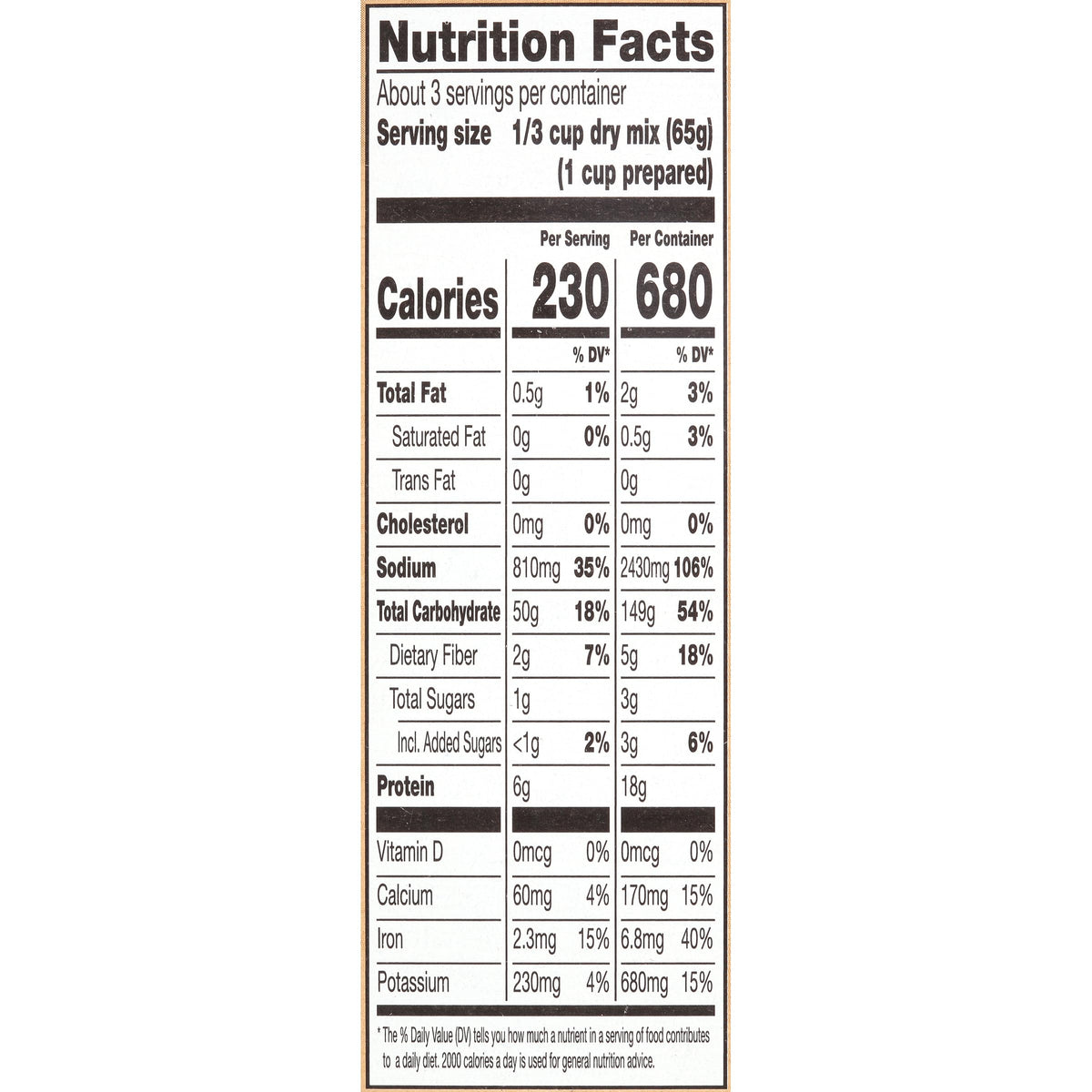 Zatarain's Yellow Rice with Broccoli, 6.9 oz