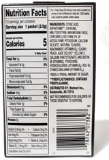 Great Value Sugar Free, Low Calorie ENERGY Peach Mango Drink Mix (Pack of 4)