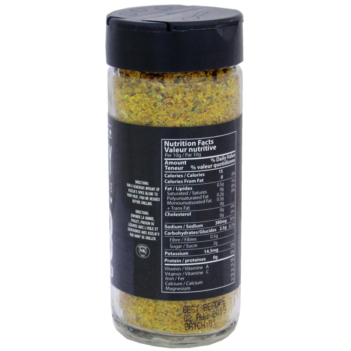 Kozlik's Poultry Rub, 5.5 oz (150 gm), Pack of 3