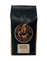 Burundi Mugano Coffee Beans, Light/Medium Roast, Air Roasted Coffee, Good As Gold Coffee Roasters - 5LB Bag Ground Coffee