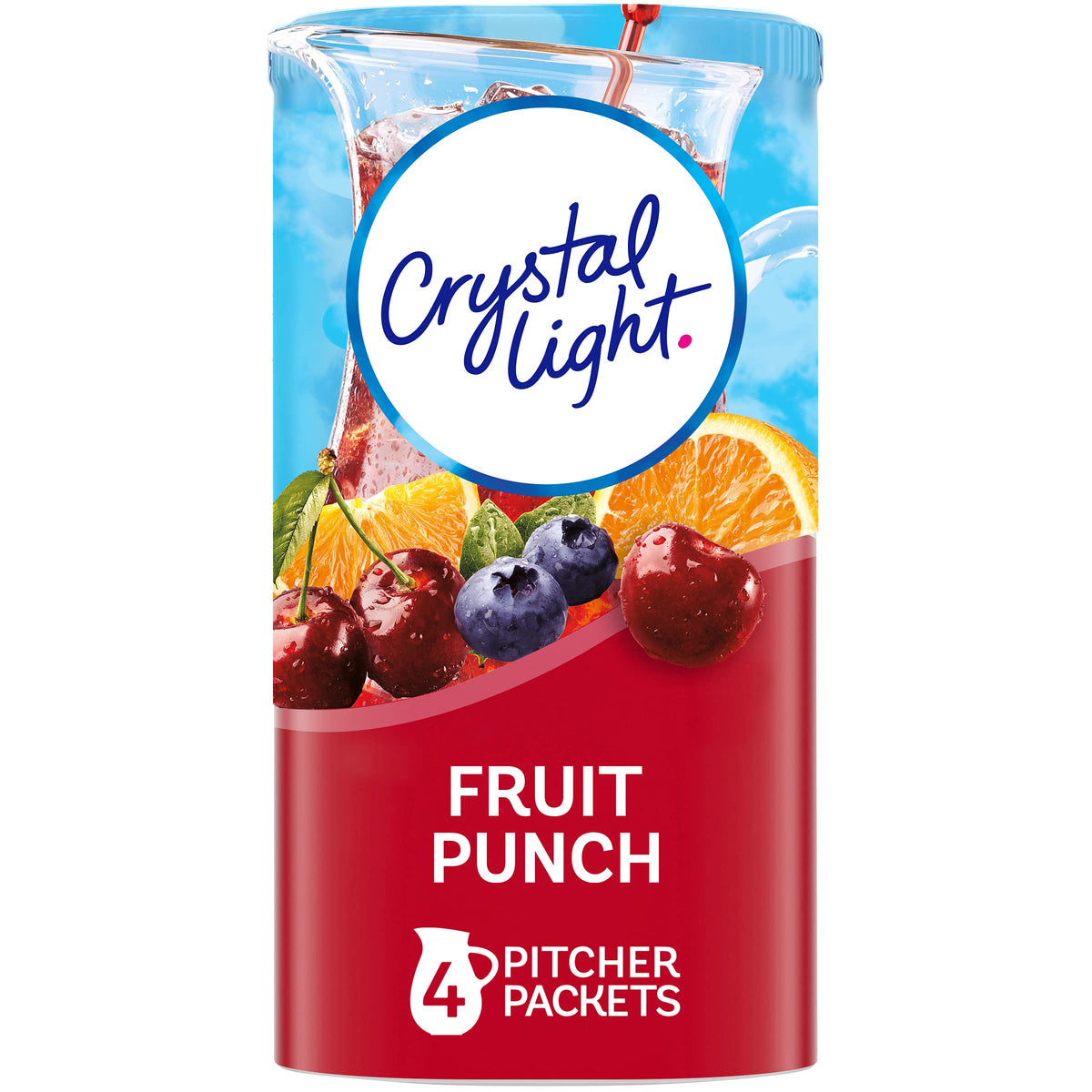Crystal Light Fruit Punch Drink Mix (4 Pitcher Packets)