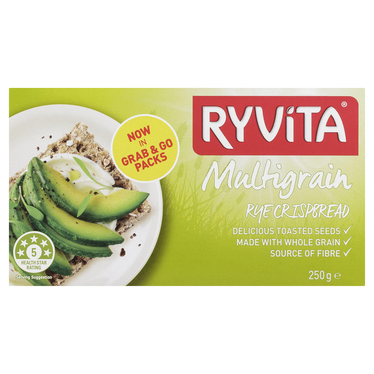 Ryvita Multi-Grain Crispbread (250g)