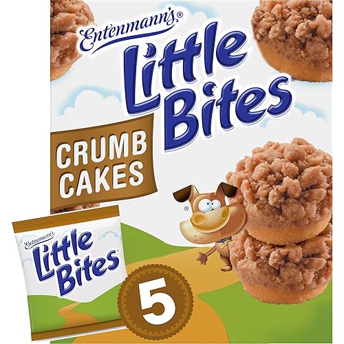 Entenmann's Little Bites Crumb Cake Mini Muffins, 5 packs, 8.75 oz