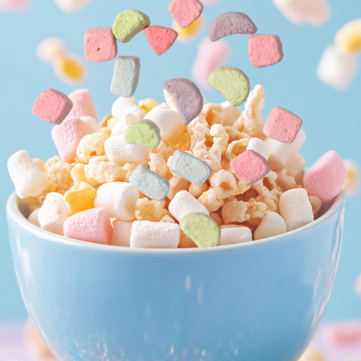 Dehydrated Cereal Marshmallows, 1 Pound Bulk Bag Mini Dehydrated Marshmallows, 673202