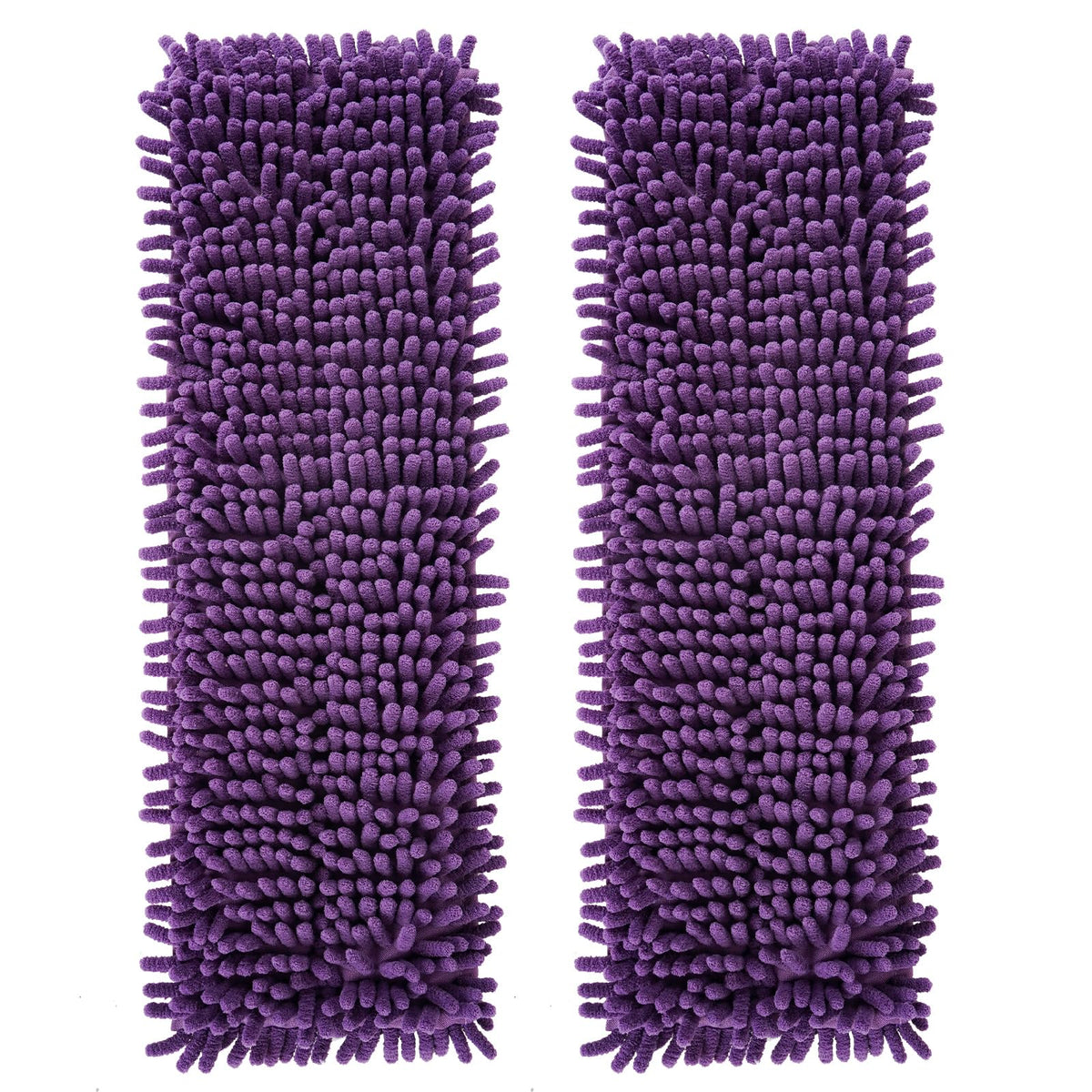 AmaVins 2 Pack Pet System Microfiber Sweeping Pad, Reusable Pet Replacement Mop Pad for Bona Mop & Multi-Surface Floors, 18 Inch Washable Cleaning