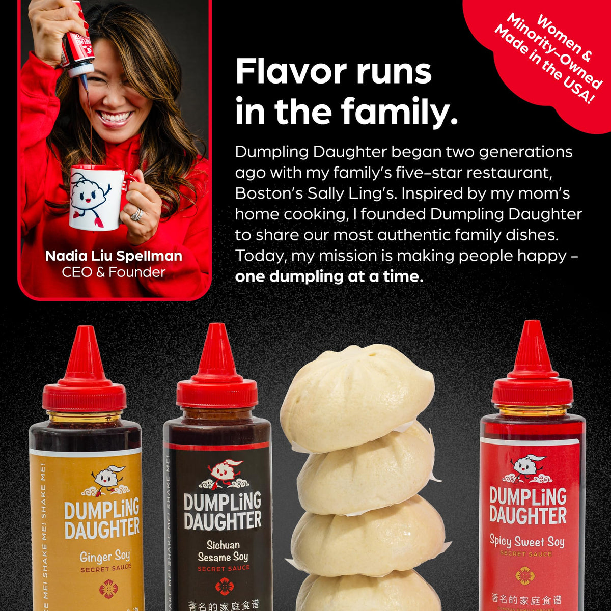 Dumpling Daughter - Sichuan Sesame Soy (8 Fl Oz)