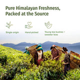 NEPAL TEA Organic Black Tea Loose Leaf - Certified Organic Premium Loose Leaf Black Tea - Single Origin from a Family Farm in the Himalayas - 3.5