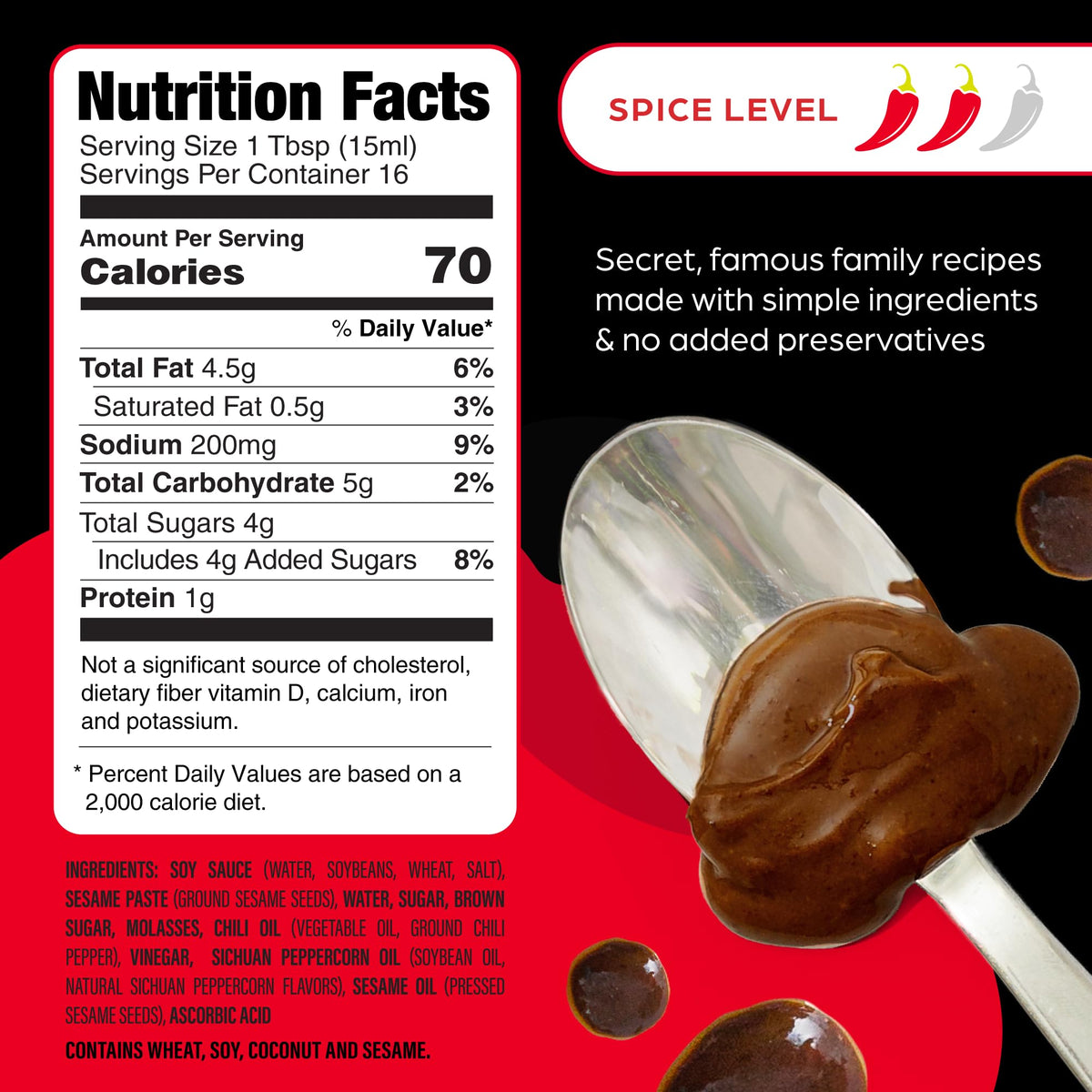 Dumpling Daughter - Sichuan Sesame Soy (8 Fl Oz)
