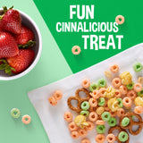 Kellogg’s Apple Jacks Cold Breakfast Cereal Cups, 8 Vitamins and Minerals, Kids Snacks, Original (12 Cups)