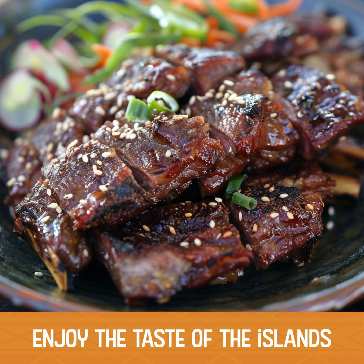 Aloha Shoyu - Kalbi Sauce - Low Sodium Sauce and Flavorful Marinade - Made in Hawaii - 24 oz. Bottle