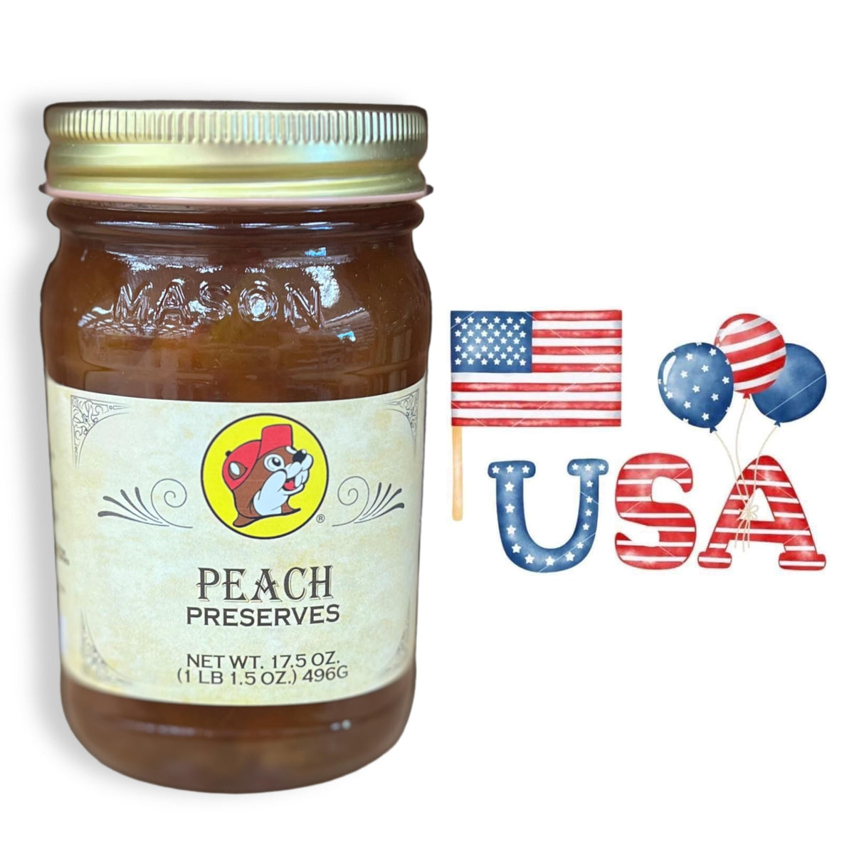 Buc-ee's Jams and Jellies (Peach Preserves)