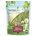 Food to Live Organic Broccoli Powder, 4 Ounces - Non-GMO, Raw, Kosher, 100% Pure, Ground from Whole Vegetables, Vegan Superfood, Bulk, Rich in Fiber