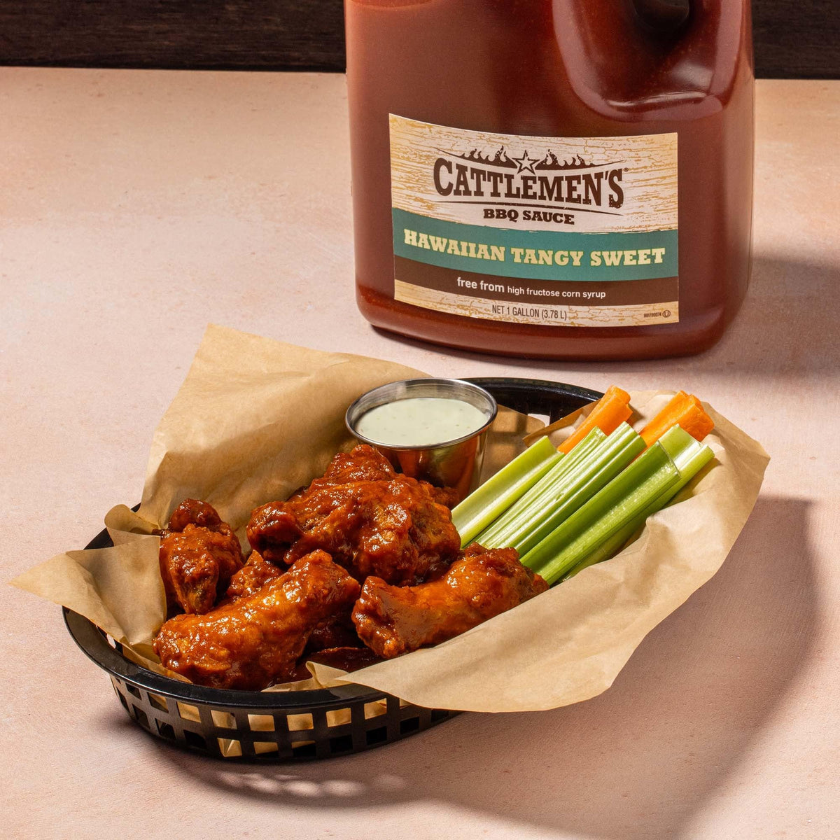Cattlemen's Hawaiian Tangy Sweet BBQ Sauce, 1 gal