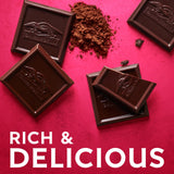 Ghirardelli Premium Dark Chocolate Squares Assortment, 11.3 Oz Bag, Pack of 1, Individually Wrapped