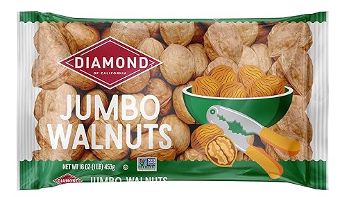 DIAMOND Jumbo California Walnuts, 16 OZ