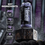 REDCON1 Energy High Performance Drink, Grape Freeze - Zero Sugar Energy Drink with Alpha GPC Nootropic - 200mg Natural Caffeine from Green Coffee