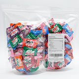 Fizzy Filled Hard Candy 4 lb - Bulk Bag, Assorted Fruit Flavors, Fizzing Candies, Individually Wrapped