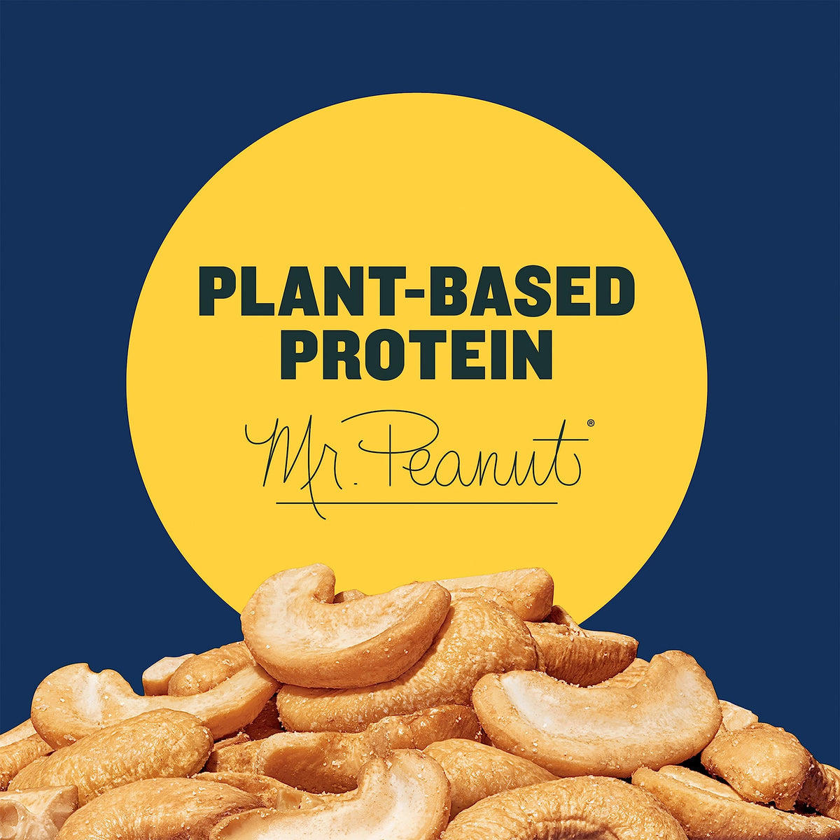 PLANTERS Fancy Whole Cashews with Sea Salt, 26 Ounces ( Pack of 1) Resealable Jar - Made with Simple Ingredients - Good Source of Vitamins