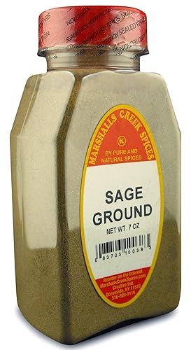Marshalls Creek Kosher Spices, (st00), SAGE GROUND 7 oz