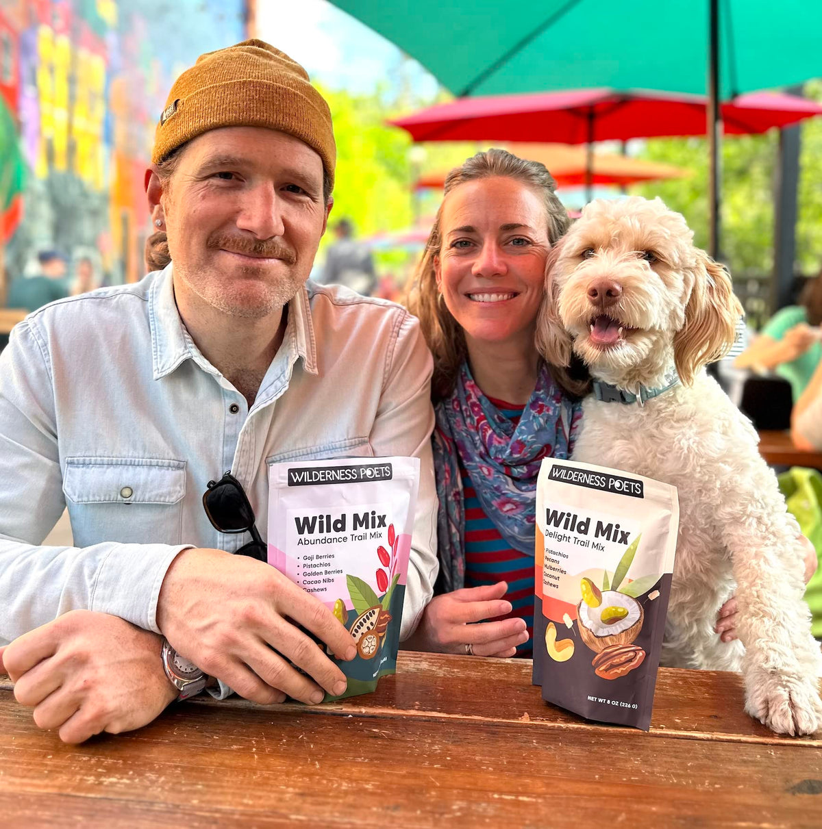 Wilderness Poets, Abundance Wild Mix - Organic Raw Superfood Blend (3.25 Ounce) Cashew, Pistachio, Goji Berry, Cacao, Golden Raisin, Golden Berry