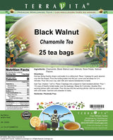 Black Walnut Chamomile Tea (25 tea bags, ZIN: 532930)