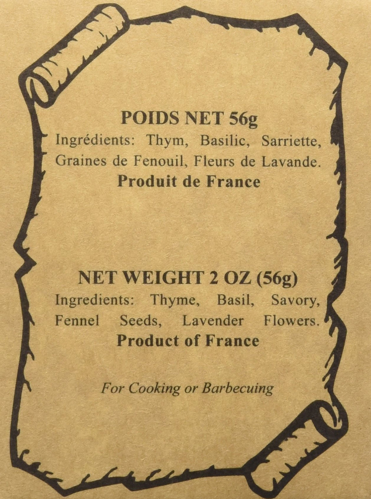 Herbs of Provence Refill Box, 2 Ounces.