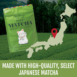 Two Leaves and a Bud Nice Matcha Latte Blend, Japanese Matcha Green Tea Powder, 2 Resealable Bags, 224g