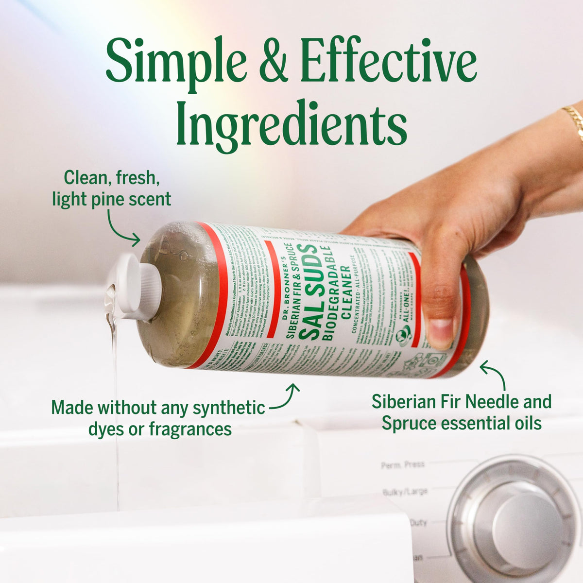 Dr. Bronner's Sal Suds Biodegradable Cleaner (32 Ounce, 2-Pack) - All-Purpose Mop Detergent for Floors, Kitchen & Bathroom, Multi-Surface Household