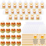 Blueweenly 20 Sets Crochet Candy Corns Bulk, Fall Religious Candy Corn Gift