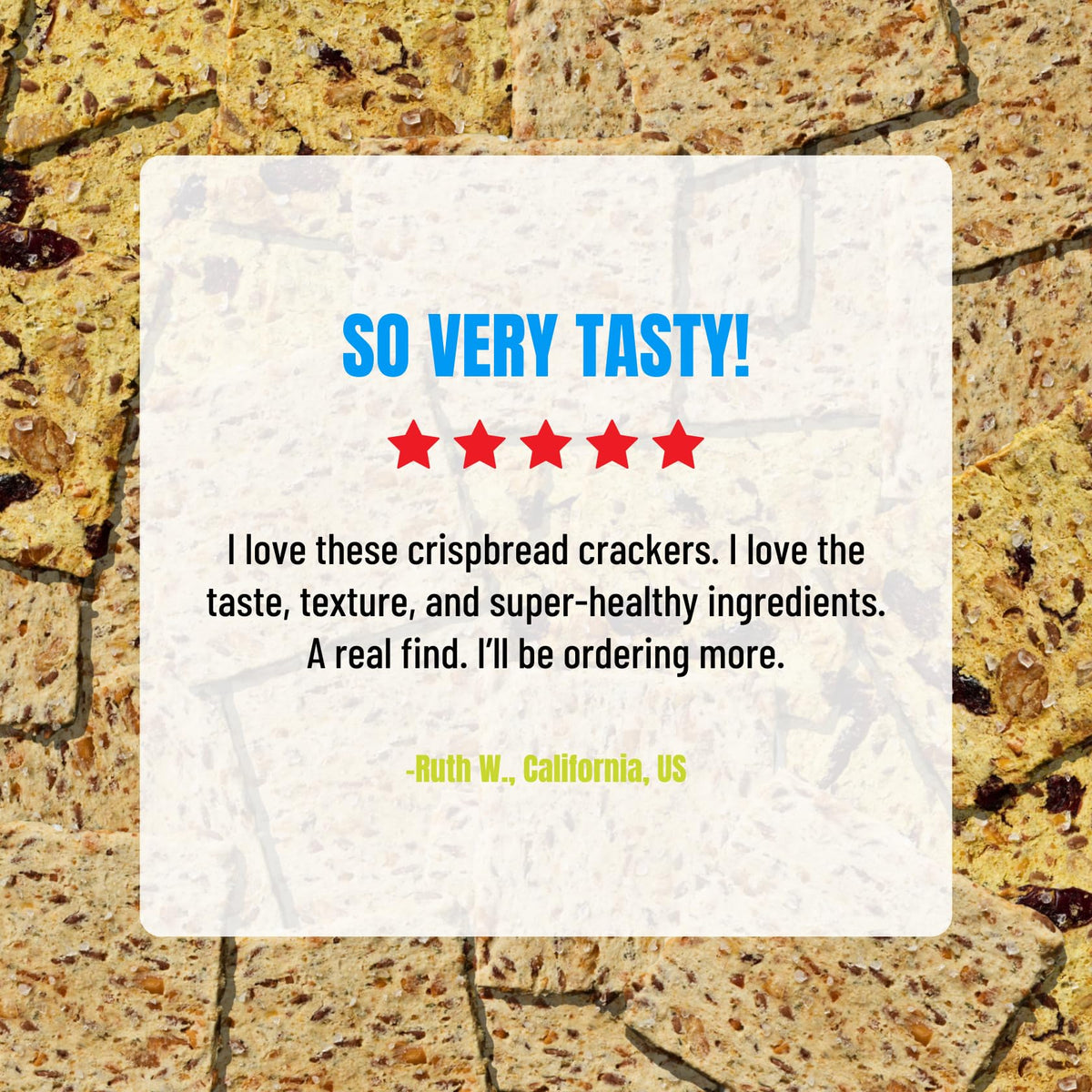 Every Body Eat Crispbread Crackers, Variety Pack - Gluten Free, Grain Free, Vegan, Dairy Free, and Seed Oil Free (5 Ounce Pack of 3)