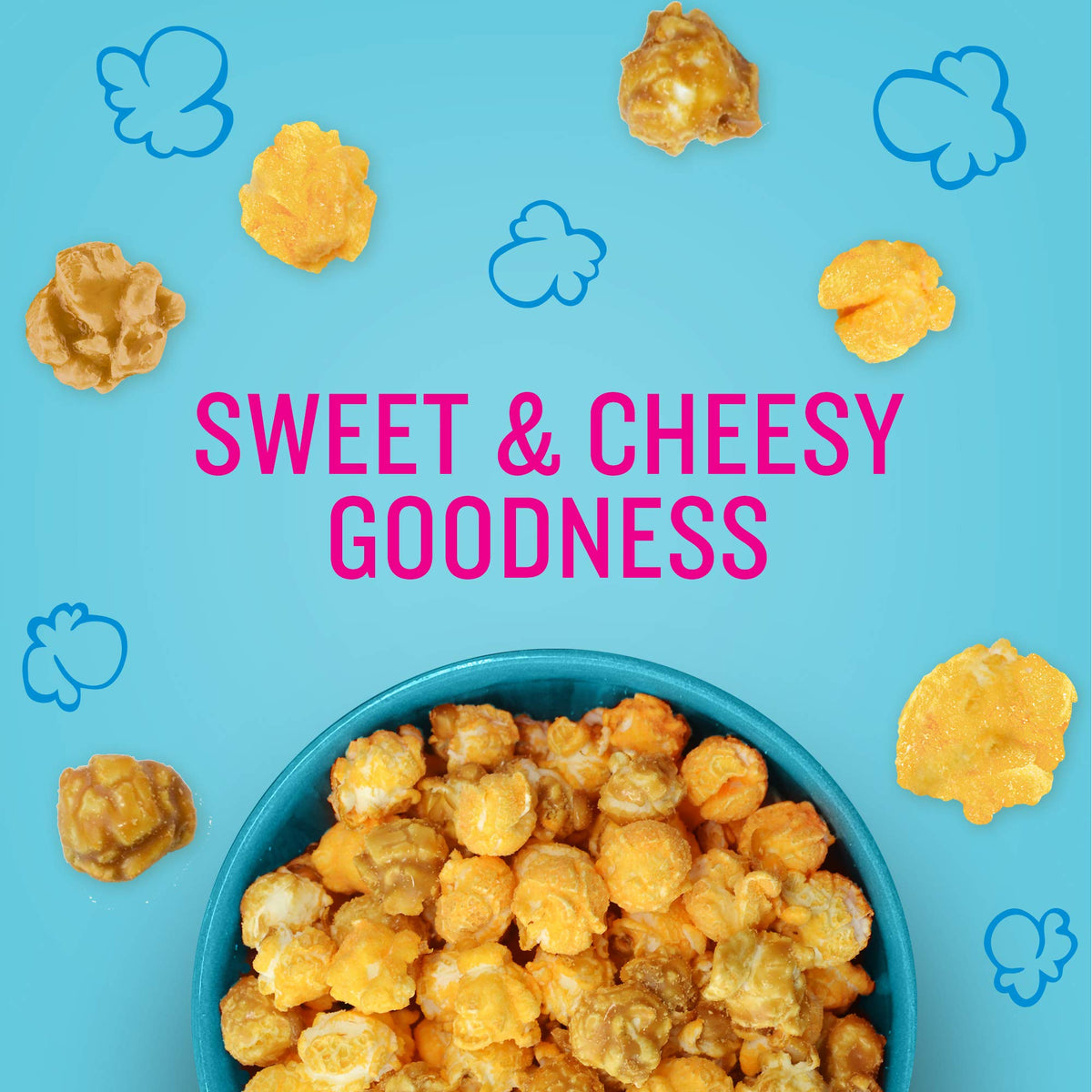 Angie’s BOOMCHICKAPOP Caramel and Cheddar Mix Popcorn, 6 Oz