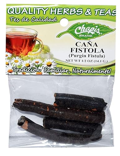 6 PIECES CHAPIS CANA FISTOLA NATURAL HERBS HIERBAS Net Wt. 1/2 oz. (14 g)